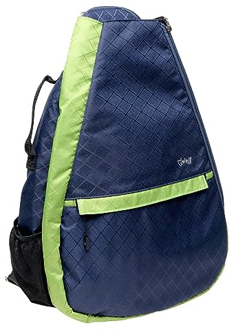 Glove It Signature Tennisrucksack für Damen, leichte Damen-Tennistasche & Sling-Rucksack für 2 Schläger, Bälle, Wasserflasche