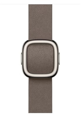 Apple Watch Band - Modernes Lederarmband - 42 mm - Dunkeltaupe - Small