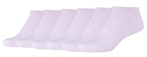 s.Oliver Damen Sneakersocken 6er Pack 35/38 rosé melange