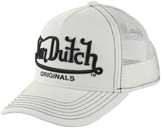 Von Dutch Trucker Cap Riverside White Black Weiß, Size:OneSize