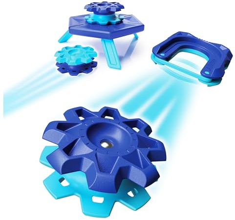 Fat Brain Toys Magshuto Magkit Solid 3, Blue