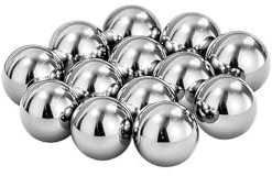 Generisch 50 Stück Kugellager Kugeln, Präzisionskugeln, 304 Edelstahlkugeln, Lagerkugeln, Durchmesser 5.55mm-7mm(6.35mm)