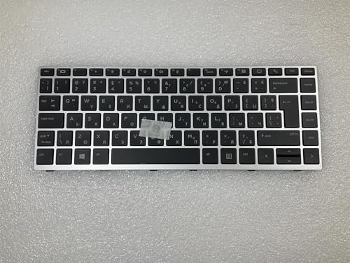 Para teclado búlgaro HP EliteBook 840 G5 G6 745 G5 L14379-261 Bulgaria