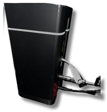 Virgin Media Hub 4 Wall Mount Bracket, Router Holder with Two-Screw Assembly, Low Profile Design (Cables on The Right)
