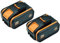 Compatibile Con Worx, Tutti Gli Utensili Elettrici E Da Giardino, Batteria Al Litio Ricaricabile 20V 4.0Ah WA3553 WA3551 WA3553.1 WA3570(Worx 4AhX2)