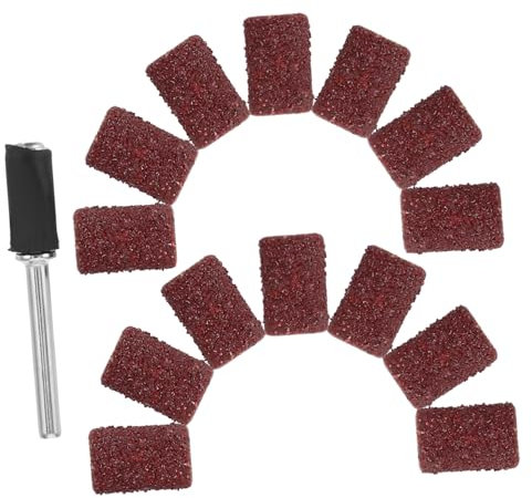 FIXOSHEE 1 Ensemble Manchons de Ponçage pour Tambour de Bandes Abrasives pour Outils Rotatifs pour Du Du