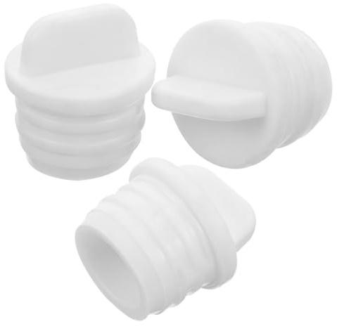 HOMOBABE 3pcs Leakproof Mop Bucket Drain Plugs Replacement Plastic Stoppers for Mop Buckets with Sturdy Shape Maintenance Suitable for Homes and Commercial Spaces