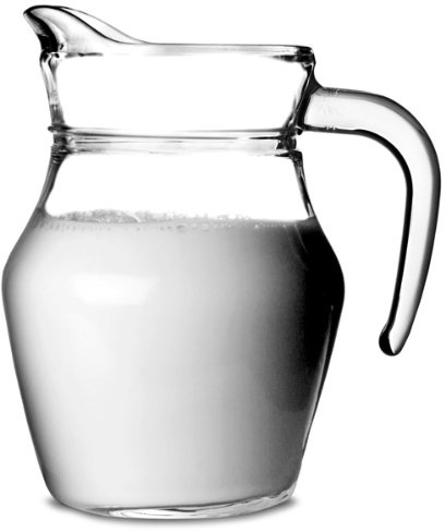Arc Broc Jug 17.5oz / 500ml - Case of 12 - Glass Cocktail Jug, Breakfast Juice Serving Jug