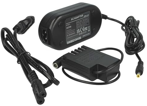 vhbw Alimentation Compatible avec Panasonic Lumix DC-GH5M | DC-GH5L, DC-GH5 appareil photo numérique - Coupleur DC (replacement pour Panasonic) - 2m