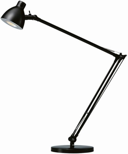 Hansa Tischleuchte Valencia LED schwarz