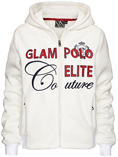 HV Crown – Forro Polar Jack Caliente Crown – Chaqueta de Forro Polar/Jinete Chaqueta/ – Chaqueta de equitación, Color Mid Grey, tamaño L