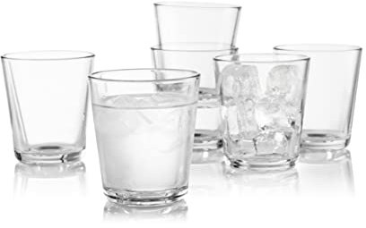 EVA SOLO | Gläser 25cl 12 St. | Aus gehärtetem Glas und damit hitze- und kältebeständig | Trinkgläser