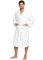 ZOLLNER Peignoir, unisexe, matériau polyester coton bambou, L, blanc