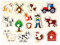 Bino world of toys 88114 holzspielzeug, Mehrfarbig