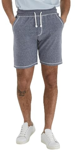 !Solid Toljan Herren Sweatshorts Kurze Hose Jogginghose Mit Melierung Und Kordel Regular Fit, Größe:XXL, Farbe:Insignia Blue Melange (8991)