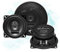 Mediadox 10cm/100mm Auto Lautsprecher/Boxen/Speaker Set von Hifonics (VX42) kompatibel mit FIAT