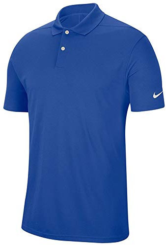 NIKE Herren BV0356-480 Polo-Shirt, Blau/Weiß (Game Royal/White), S