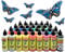 Window Color 30 Farben MEGA-Set/Fenstermalfarbe Fensterbild Malfarbe Glasfarbe