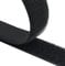 Klettband zum Nähen, aufnähen Set Flauschband + Hakenband Farbe & Größe wählbar (schwarz, 16 mm x 3 m)