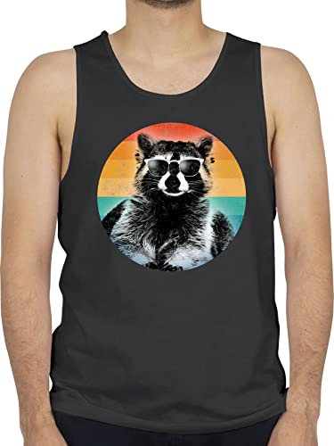 Shirtracer Tank Top Männer - Herren & Geschenke - Mäht in Germany weiß - 3XL - Schwarz - männertag axelshirt Tanktop