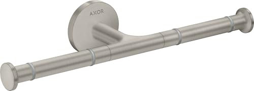 hansgrohe PRH Axor Uni. Circular doppelt, Wandmontage, Edelstahl-Optik