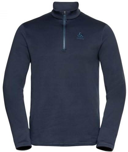 Odlo Herren Berra_542492 Mid Layer mit Reißverschluss (1er Pack)