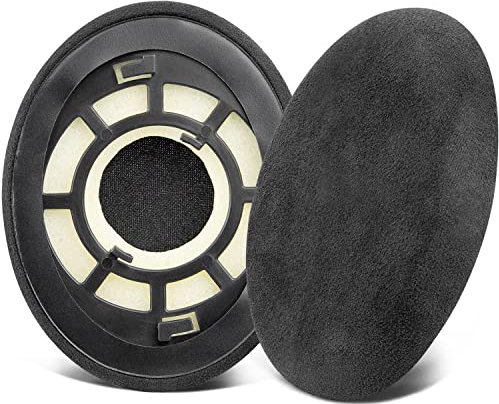 SOULWIT Cuscinetti in Velluto di Ricambio per Sennheiser RS120, HDR120, RS100, RS110, RS115, RS117, RS119, RS135 On-Ear Wireless RF Cuffie TV, per HDR 120/RS 120/RS 120II/RS 110/RS 135 Cuffie
