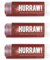 Hurraw! Bálsamo Labial con Tinte Cereza, Pack de 3: (Tinte Rojo Puro) Orgánico, Vegano Certificado, Cruelty Free y Sin Gluten. 100% Ingredientes Naturales. Sin Abejas, Soja ni Palma.