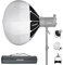 NEEWER 65cm Laternen Softbox mit ein Schritt Schnellwechsel,360°Lichtdiffusor mit Schürze,Bowens Mount für Videoleuchte CB60 CB100 CB150 Kompatibel mit Aputure Licht 600d Amaran 60x Godox SL60W, NS65L