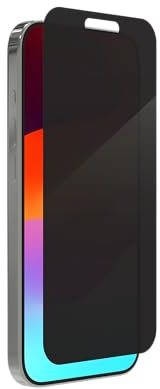 ZAGG InvisibleShield Glass Elite Privacy iPhone 15 Pro Screen Protector - 5X Stronger with Reinforced Edges, 2-Way Privacy Filter, Scratch & Smudge-Resistant Surface, Easy to Install
