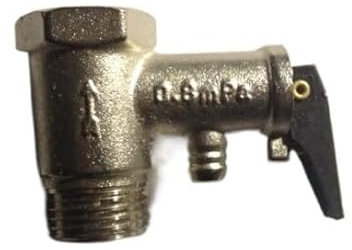 EKCOS Parti dello scaldabagno valvola di Sicurezza valvola di inversione valvola di Rilascio della Pressione 0,8 MPa