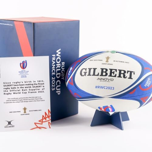 Gilbert Ballon de Rugby Officiel Match de la Finale Coupe du Monde 2023