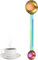 Coffee Scoop, Ground Coffee Tamping Tool for Barista Coffee Bean Long Handle Tablespoon Fits Coffee Container for Ground Coffee for Coffee, Tea, Sugar and Milk Coffee Machine Accessories