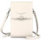Katech Handytasche Zum Umhängen, Kleine Umhängetasche Damen Für Smartphone Unter 6,7 Zoll, Kleine Tasche Damen, Schultertasche Damen PU Leder, Handtasche Damen Klein Für Schlüssel, Geld, Beige