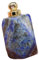 IINKUEYK 1 STÜCK Naturstein Edelstein Parfüm Ätherisches Öl Flasche Lapislazuli Anhänger Kunsthandwerk DIY Halskette Schmuck Zubehör Geschenkherstellung Home Sammlungen (Color : 15x30mm)