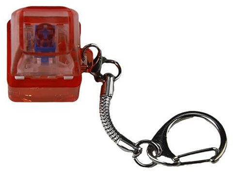 Schaltertester, Schalter, Sampler für mechanische Tastatur, 1-Tasten-Schalter, Testwerkzeug, Schlüsselanhänger, transparenter Schlüsselanhänger für Tastatur-Tester-Kit
