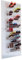 rynli 12 Tier Over the Door Hanging Shoe Rack 36 Pair Shoe Storage Organiser Made from Alloy Steel Adjustable Space Saving Door Shoe Storage Ideal for Closets and Bedrooms