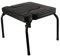 Perfeclan Yoga-Kopfstandbank, Yoga-Kopfstandhocker Stahlrahmen Schulterstand-Upside-Down-Stuhl Kopfstandtrainer Yoga-Inversionsstuhl, Schwarz, ohne Matte