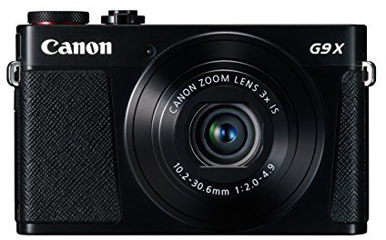 Canon PowerShot G9 X Compact System Camera - Black (20.9 MP, Wi-Fi, NFC) 3-Inch Touch Screen (Renewed)