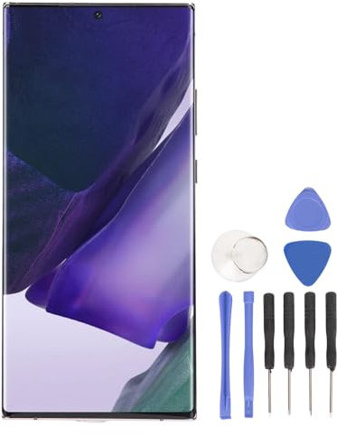 Écran pour Note 20 Ultra 5G 4G pour SM N986 SM N986U SM N986B SM N985 SM N985U SM N985B, 6,8 Pouces 3088 X 1440 avec Cadre et Outils de Réparation (Or Rose)
