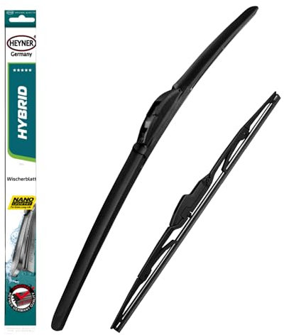 HEYNER Wiper Blades For Toyota Yaris 2011-2019 Front Rear Replacement Set h2812HRC