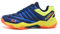 Xuanke Handballschuhe Herren Atmungsaktiv rutschfest Turnschuhe Damen Squashschuhe Leichte Wettkampf Trainingsschuhe (Blau Gelb,40)