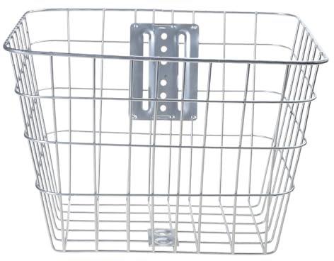 Fahrradkorb aus Draht, zusammenklappbar, Metall, für Elektrofahrräder, Aufbewahrungskorb, Fahrradzubehör, langlebig