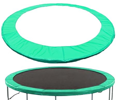 Coussin de Protection de Trampoline, Ø 180 240 306 cm Coussin de SÉcuritÉ de Remplacement Anti-dÉchirure bâche à Ressorts Couverture Rembourrage Accessoires de Trampoline pour Protection Bordure