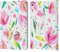 Head Case Designs Licenza Ufficiale Ninola Peonie Fucsia Floreale Custodia Portafoglio in Pelle Compatibile con Apple iPad Air 13 2024/2025