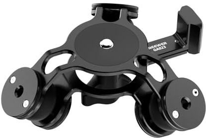 NEEWER Stoßdämpferkopf nur für GA022 Hydraulikarm, Gimbal Kamera Autohalterung Stoßdämpfer kompatibel mit DJI OSMO Pocket 3, Halterung für Videostabilisator, Zubehör für Action Sportfotografie, GA023