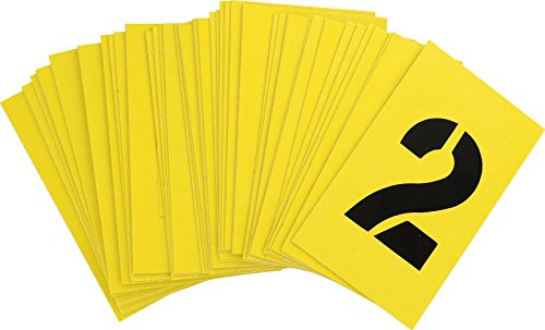 Hillman 847026 Schablonen-Set, Zahlen, Buchstaben und Satzzeichen, 5 cm