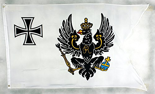 Buddel-Bini Flagge Fahne ca. 90x150 cm : Top-Flagge Großsegler Preussen