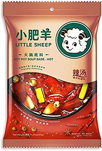 Little Sheep Hot Pot Soup Base - Hot Flavour