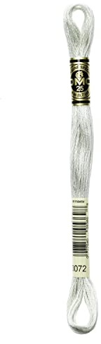 DMC 6-Strand Embroidery Cotton 8.7yd-Very Light Beaver Grey